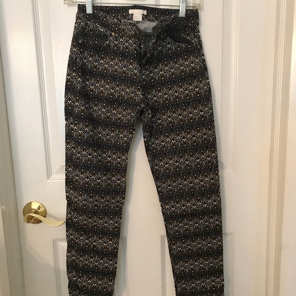 H&M Denim - H&M Patterned Jeans
